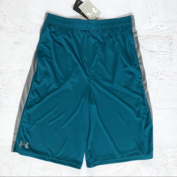 Under Armour Other - NWT Boys Teal Blue Under Armour Shorts XLarge